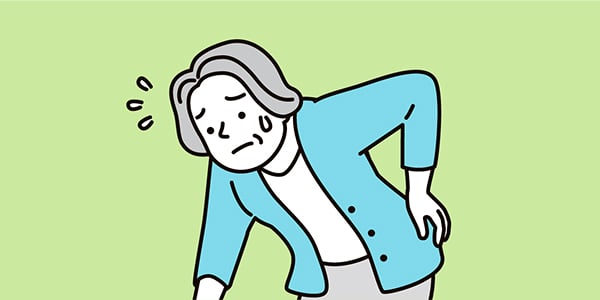関節の可動域制限（動かしにくさ）