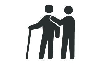 姿勢や正しい歩行を改善、維持するためトレーニング